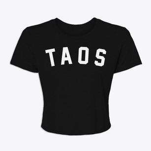 Taos New Mexico Classic Curve Women's Crop Top