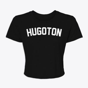 Hugoton Kansas Classic Curve Women's Crop Top