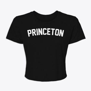 Princeton Massachusetts Classic Curve Women's Crop Top
