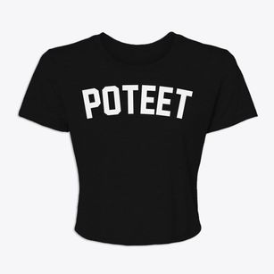 Poteet Texas Classic Curve Women's Crop Top