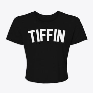Tiffin Iowa Classic Curve Women's Crop Top