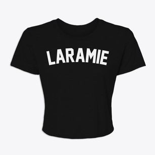 Laramie Wyoming Classic Curve Women's Crop Top