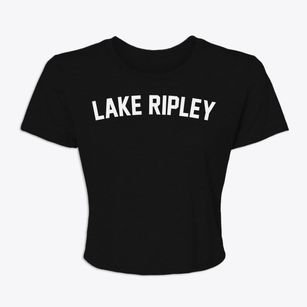 Lake Ripley Wisconsin Classic Curve Women's Crop Top