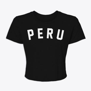 Peru Maine Classic Curve Women's Crop Top