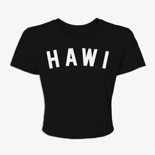 Hawi Hawaii Classic Curve Women's Crop Top