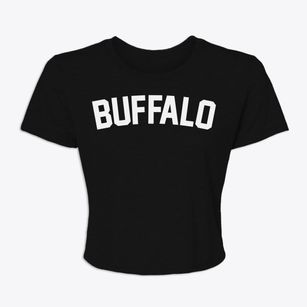 Buffalo Wisconsin Classic Curve Women's Crop Top