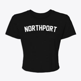Northport Michigan Classic Curve Women's Crop Top
