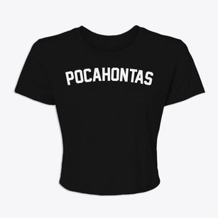 Pocahontas Virginia Classic Curve Women's Crop Top