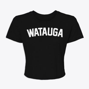 Watauga Tennessee Classic Curve Women's Crop Top