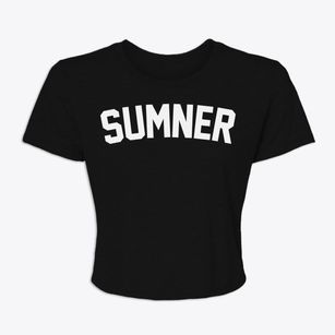 Sumner Mississippi Classic Curve Women's Crop Top