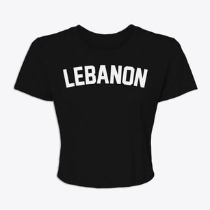 Lebanon Oregon Classic Curve Women's Crop Top