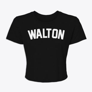Walton Kansas Classic Curve Women's Crop Top