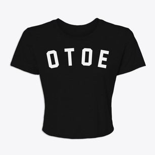 Otoe Nebraska Classic Curve Women's Crop Top