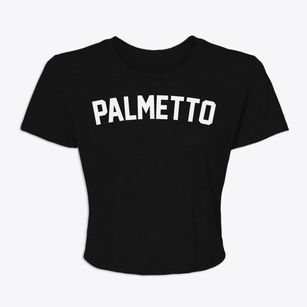 Palmetto Louisiana Classic Curve Women's Crop Top