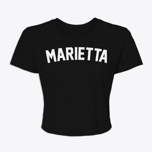 Marietta Ohio Classic Curve Women's Crop Top