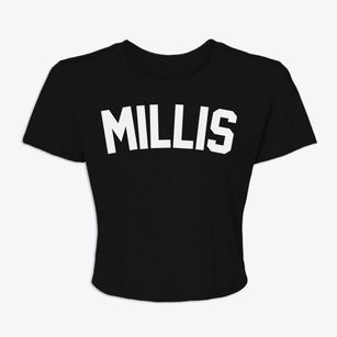 Millis Massachusetts Classic Curve Women's Crop Top