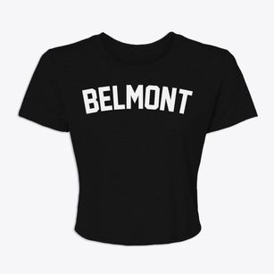 Belmont New Hampshire Classic Curve Women's Crop Top