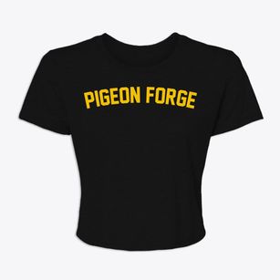 Pigeon Forge Tennessee Classic Curve Women's Crop Top