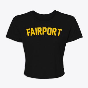 Fairport New York Classic Curve Women's Crop Top