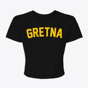 Gretna Nebraska Classic Curve Women's Crop Top
