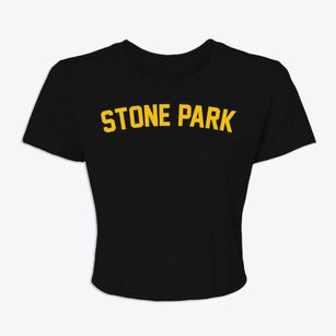 Stone Park Illinois Classic Curve Women's Crop Top
