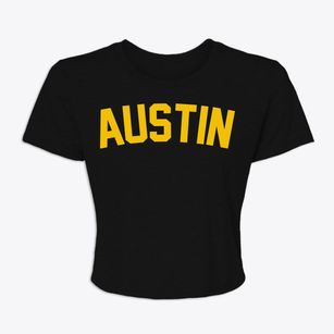 Austin Indiana Classic Curve Women's Crop Top