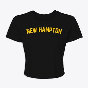 New Hampton Iowa Classic Curve Women's Crop Top