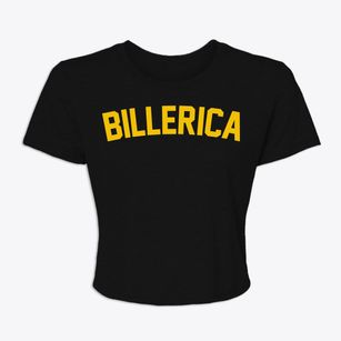 Billerica Massachusetts Classic Curve Women's Crop Top