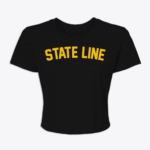 State Line Pennsylvania Classic Curve Women's Crop Top