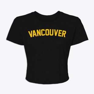 Vancouver Washington Classic Curve Women's Crop Top
