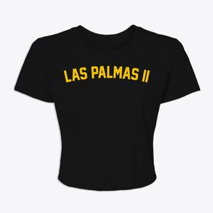 Las Palmas Ii Texas Classic Curve Women's Crop Top