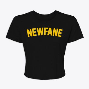 Newfane Vermont Classic Curve Women's Crop Top