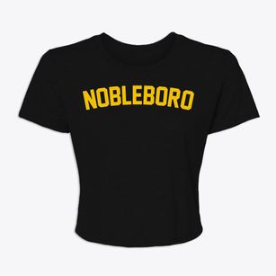 Nobleboro Maine Classic Curve Women's Crop Top