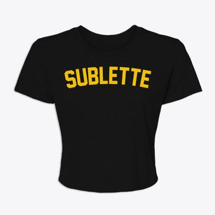 Sublette Kansas Classic Curve Women's Crop Top