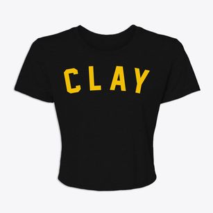 Clay California Classic Curve Women's Crop Top