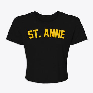 St. Anne Illinois Classic Curve Women's Crop Top