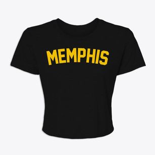Memphis Tennessee Classic Curve Women's Crop Top
