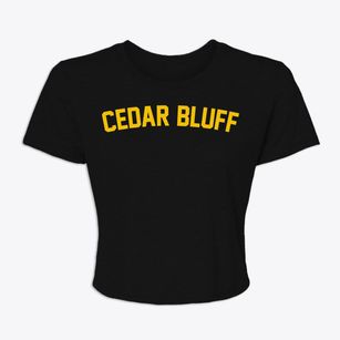 Cedar Bluff Virginia Classic Curve Women's Crop Top
