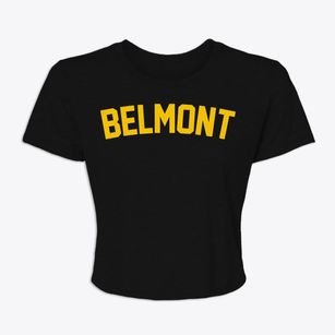 Belmont Massachusetts Classic Curve Women's Crop Top