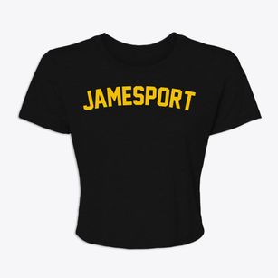 Jamesport New York Classic Curve Women's Crop Top