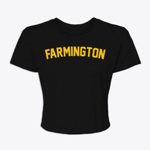 Farmington Connecticut Classic Curve Women's Crop Top