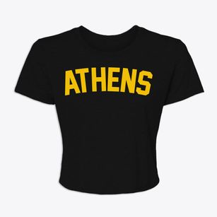 Athens Ohio Classic Curve Women's Crop Top