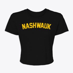 Nashwauk Minnesota Classic Curve Women's Crop Top