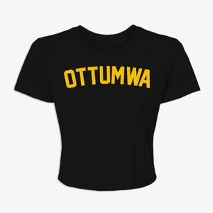 Ottumwa Iowa Classic Curve Women's Crop Top