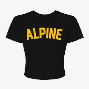 Alpine Wyoming Classic Curve Women's Crop Top