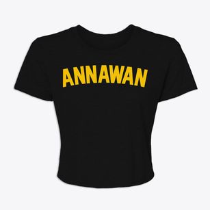 Annawan Illinois Classic Curve Women's Crop Top