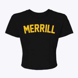 Merrill Oregon Classic Curve Women's Crop Top