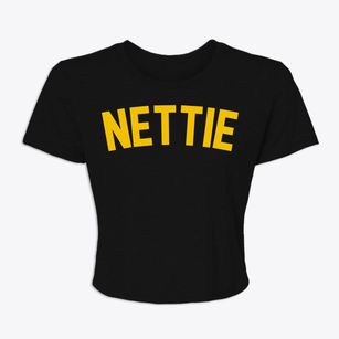 Nettie West Virginia Classic Curve Women's Crop Top