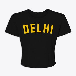 Delhi Iowa Classic Curve Women's Crop Top