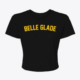 Belle Glade Florida Classic Curve Women's Crop Top